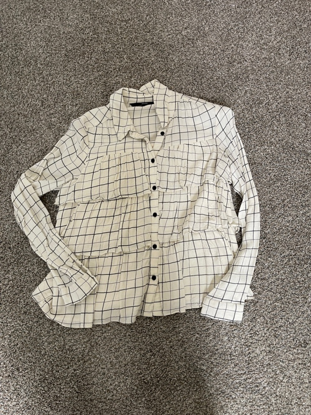 White Button-Up Blouse